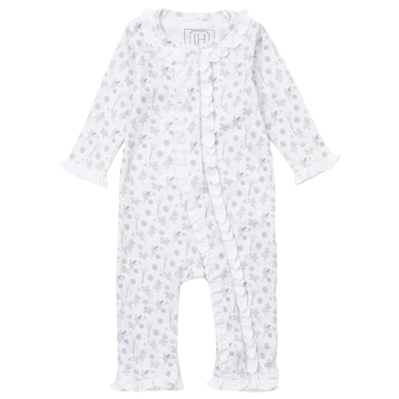 Grey Girls’ Romper – Fairies