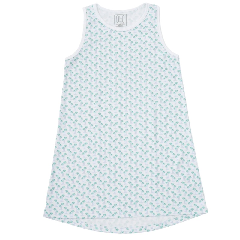 Katie Women’s Nightgown – Palm Tree Isle Blue