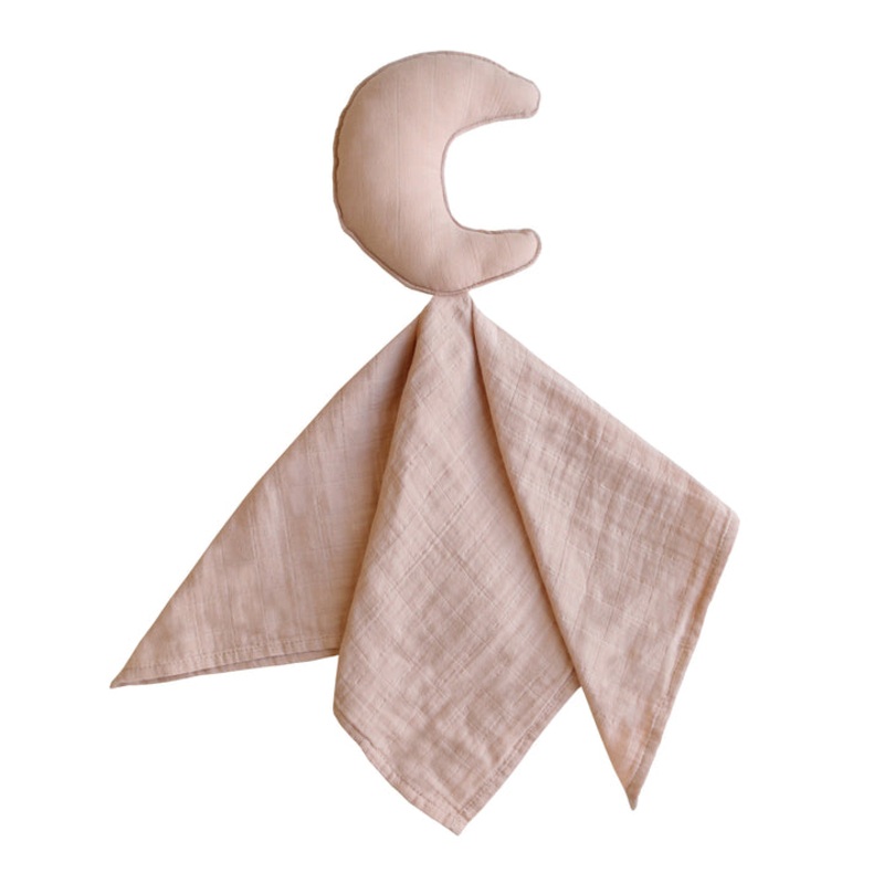 Moon Lovey Blanket – Blush