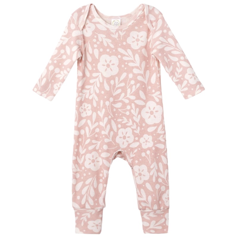 Pretty-In-Pink Cotton Romper