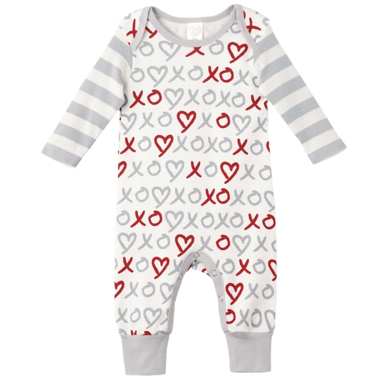 X’s & O’s Baby Boy Cotton Romper