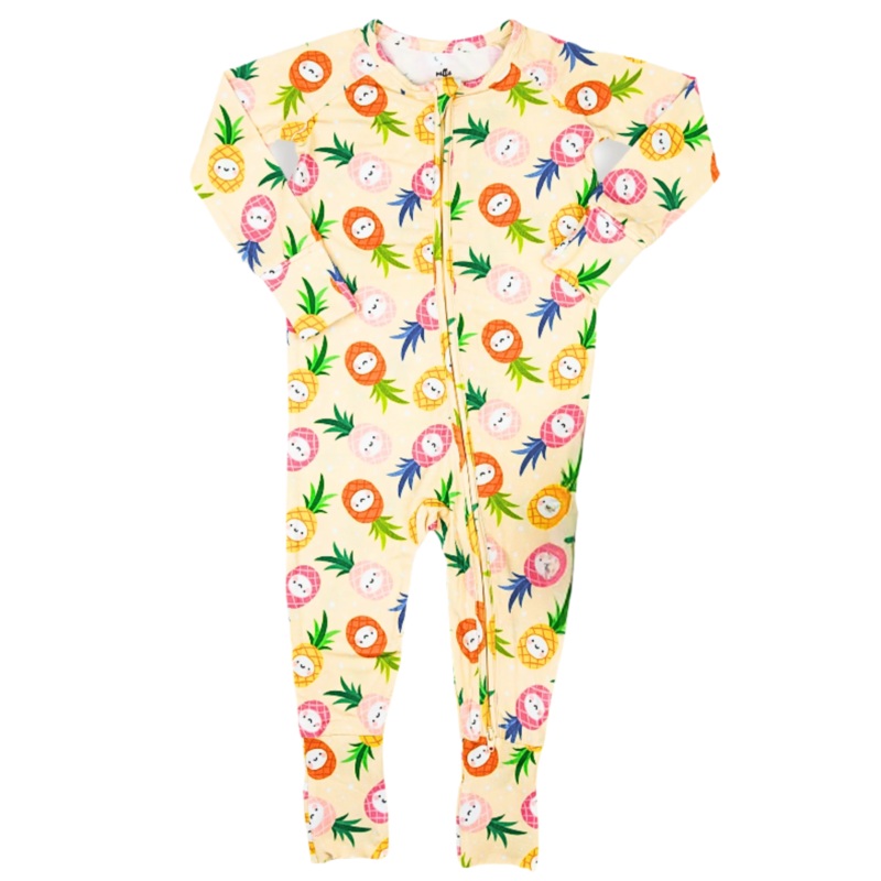 ZIP ROMPER – Kawaii Pineapple