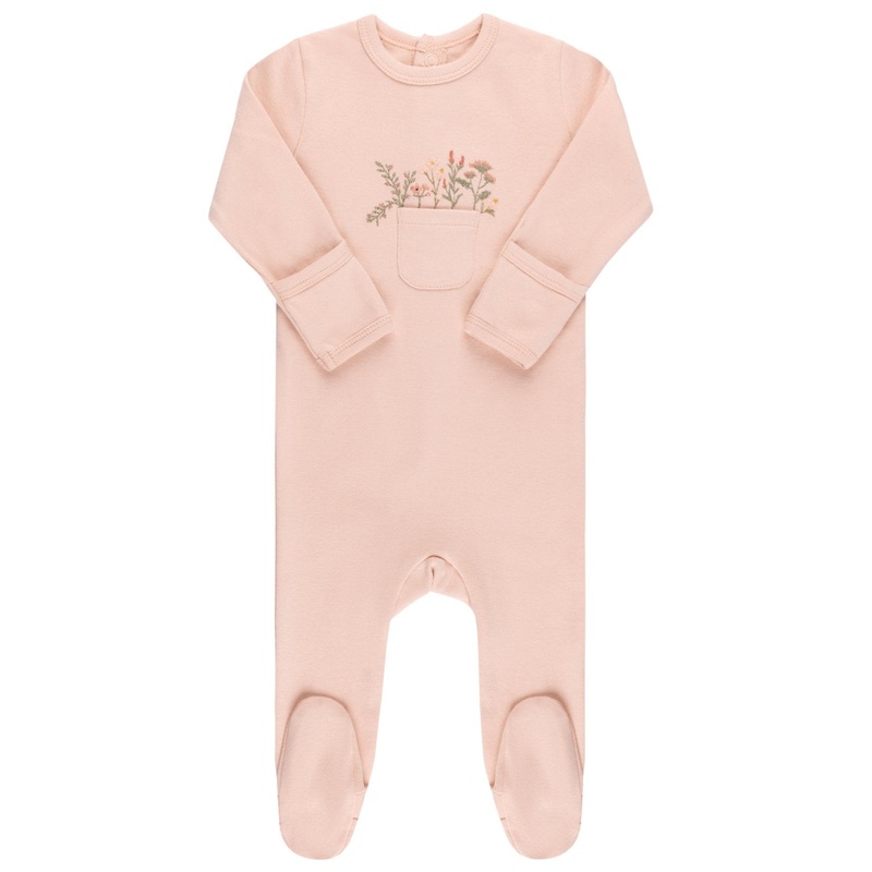 Cotton Footie – Pocket Full of Flowers Collection