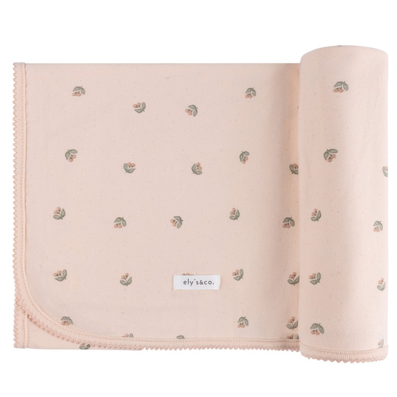 Jersey Cotton Blanket – Vintage Floral Collection