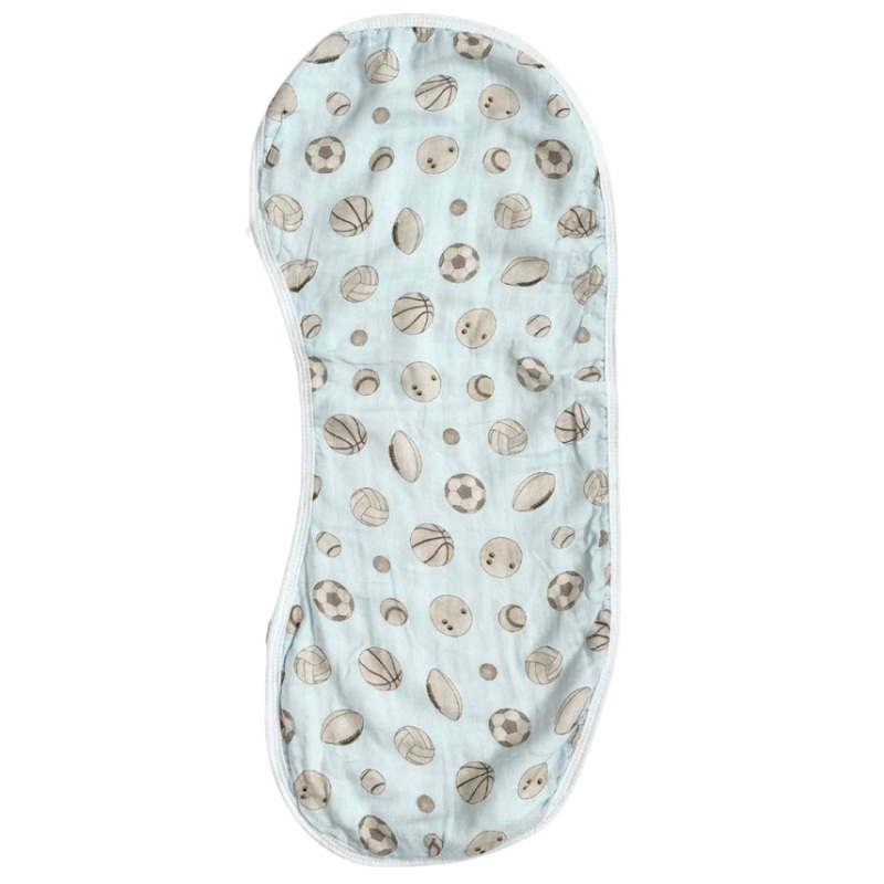 Burp Cloth Bib – Baby Ballers