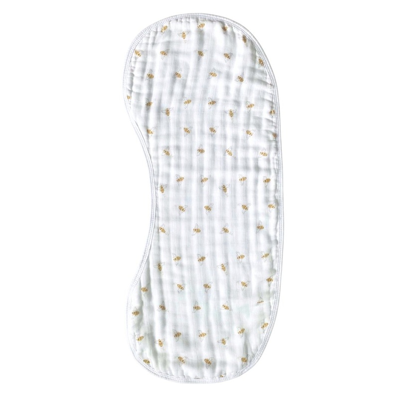 Burp Cloth Bib – Busy Bees