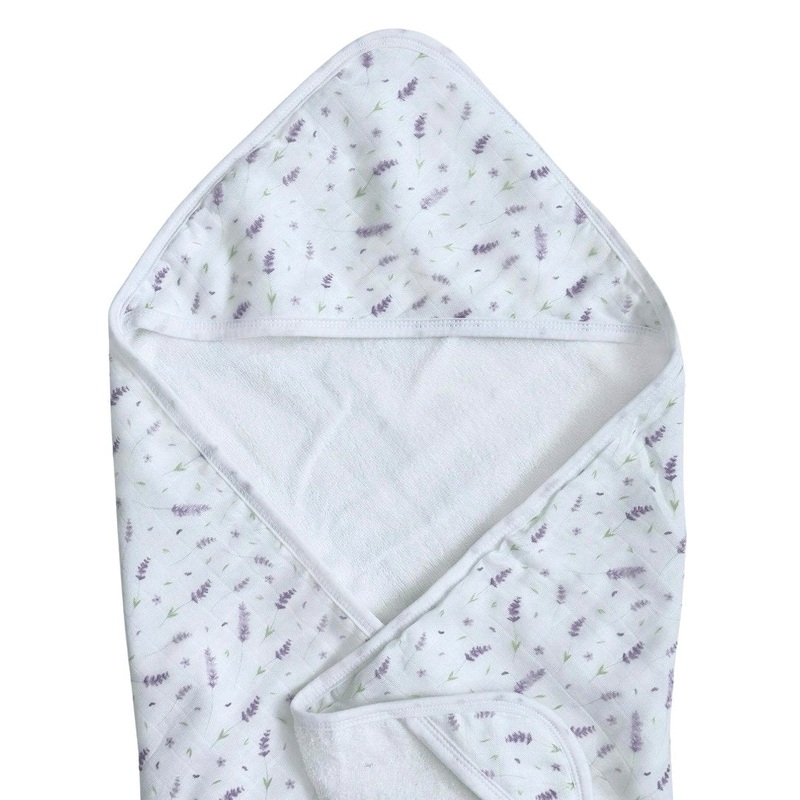 Hooded Towel – French Lavender