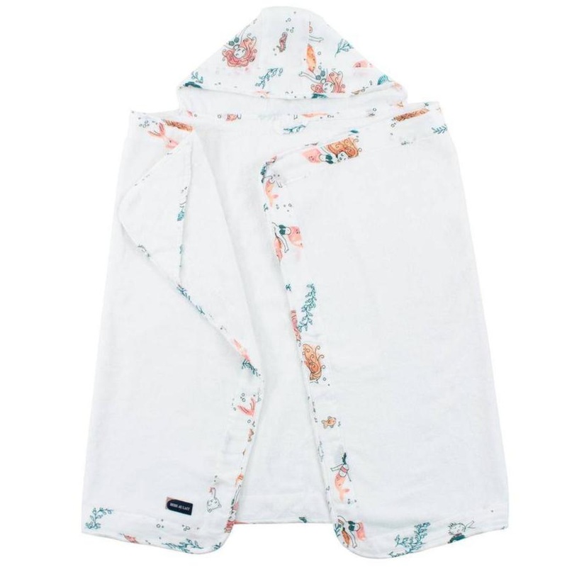 Mermaid Toddler Hooded Towel