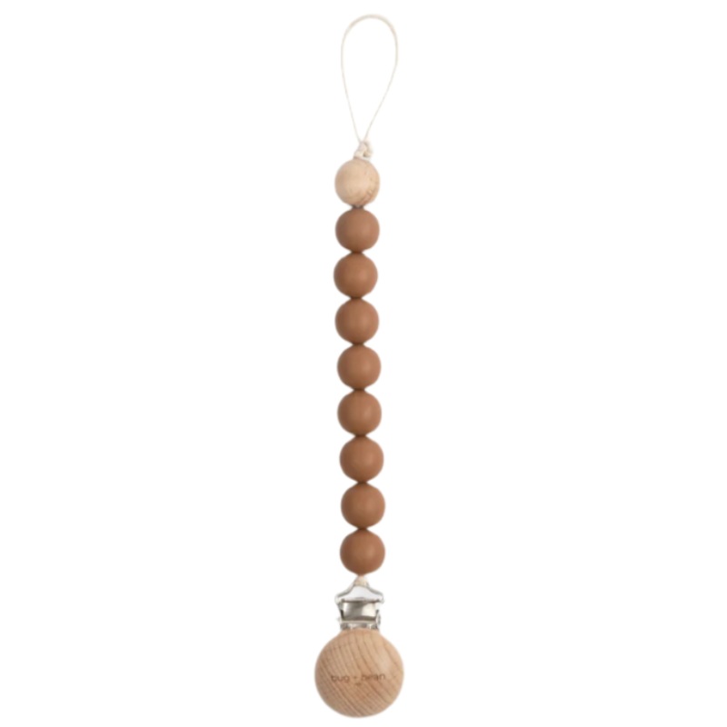 Pacifier Clip – Walnut