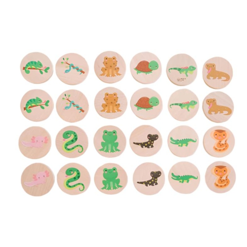 Reptiles Matching Tiles