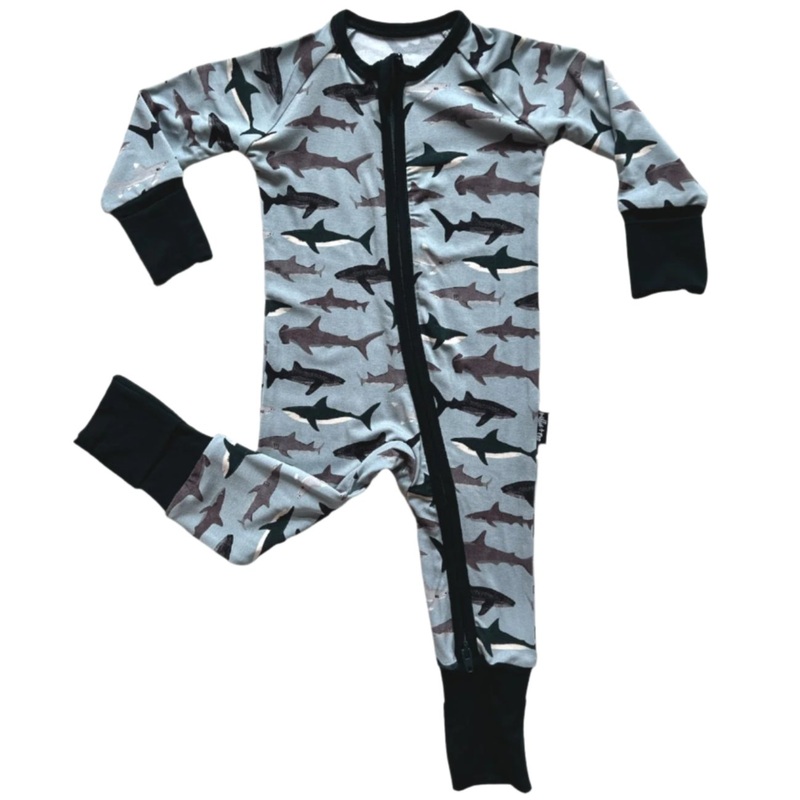 ZIP ROMPER – Sharks