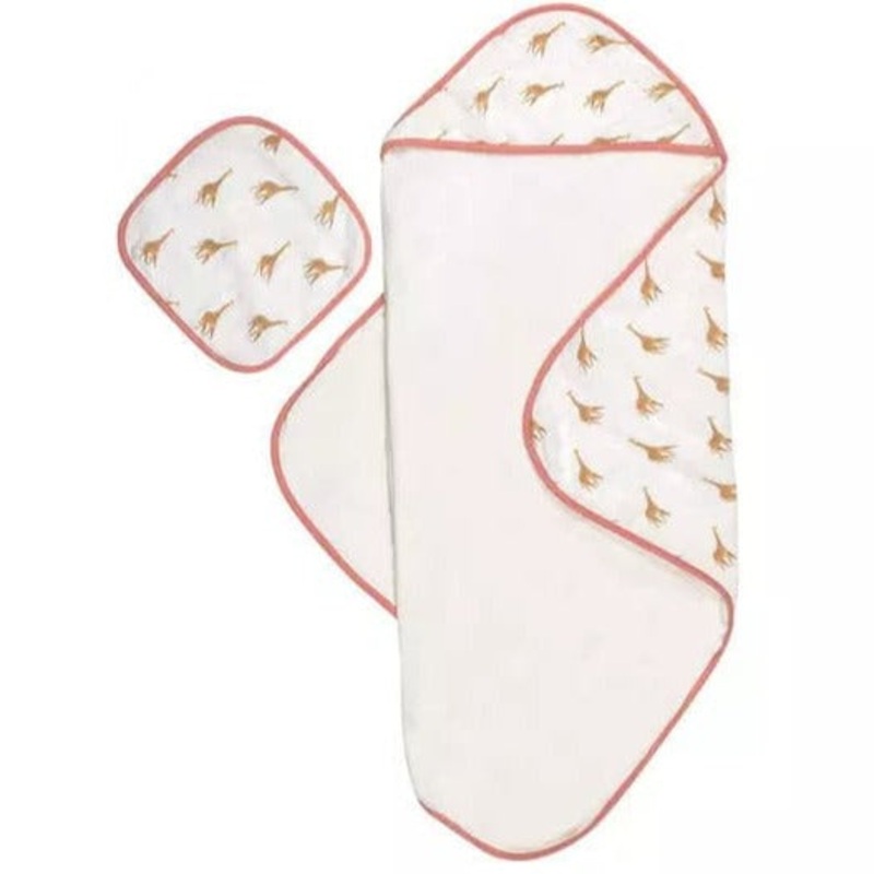 Giraffe Hooded Towel Set