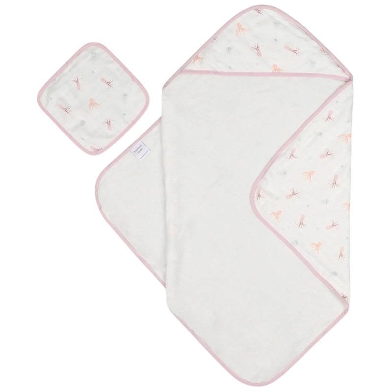 Octopus Hooded Towel Set