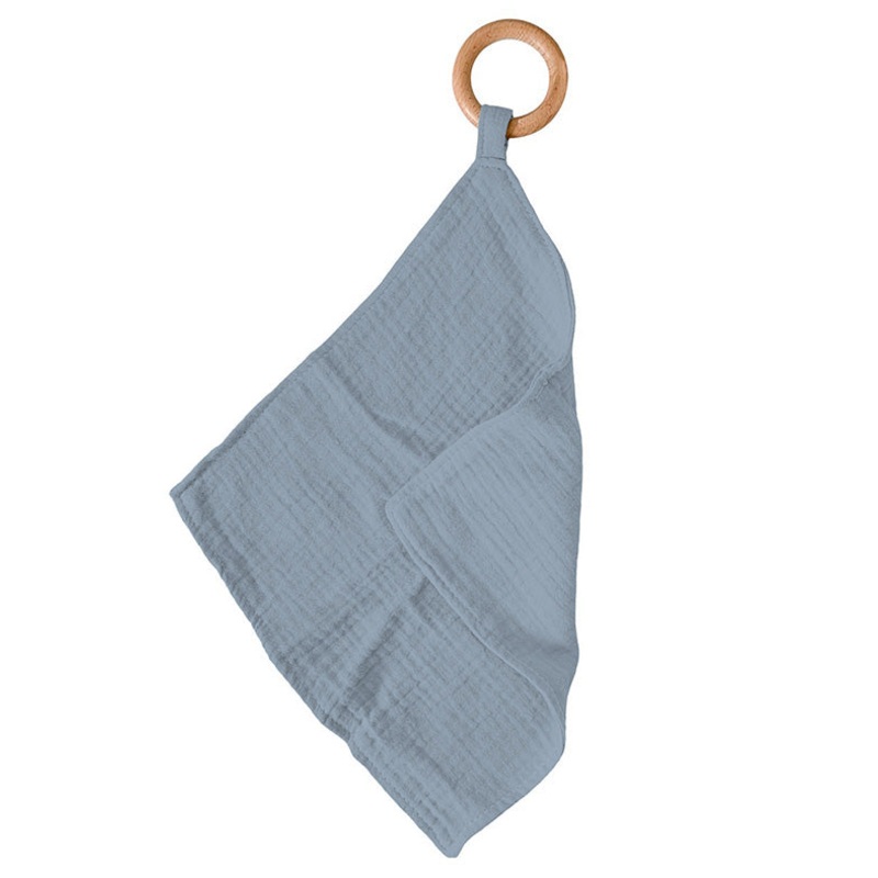 Blue Fog Cotton Newcastle Teether