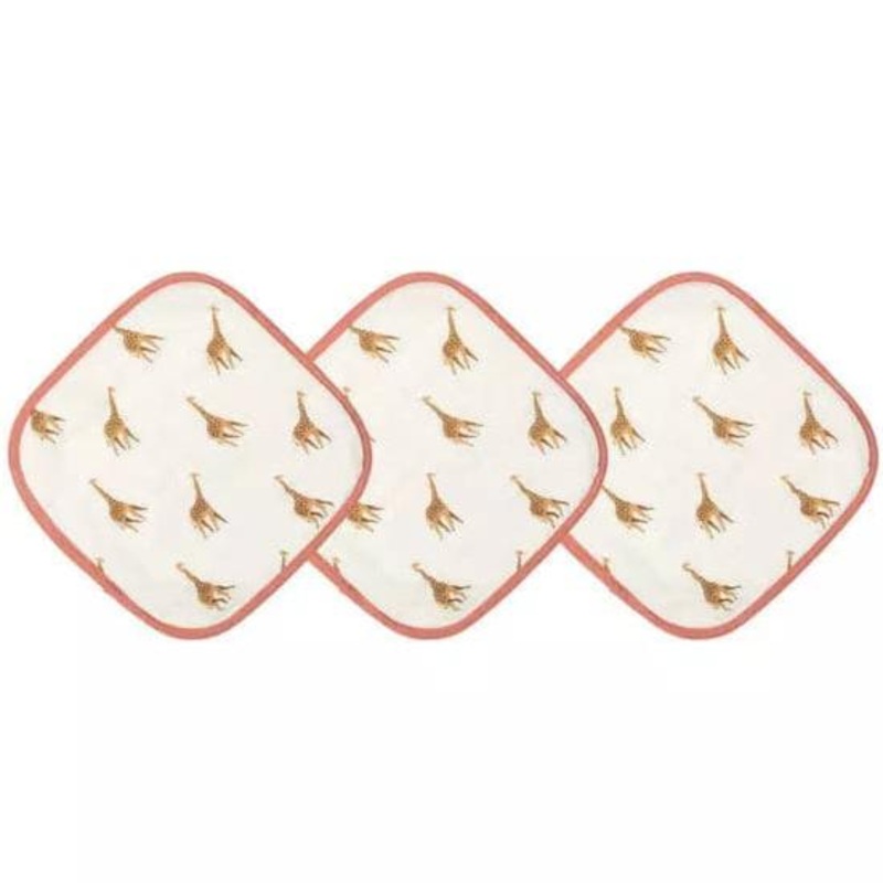 Giraffe Washcloth Set