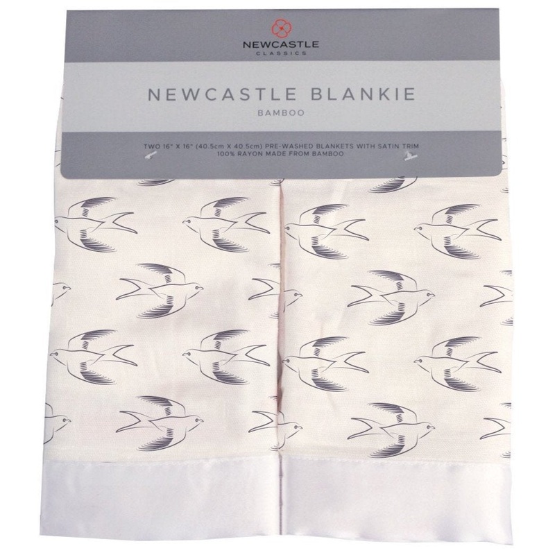 Sparrows Bamboo Muslin Newcastle Blankie