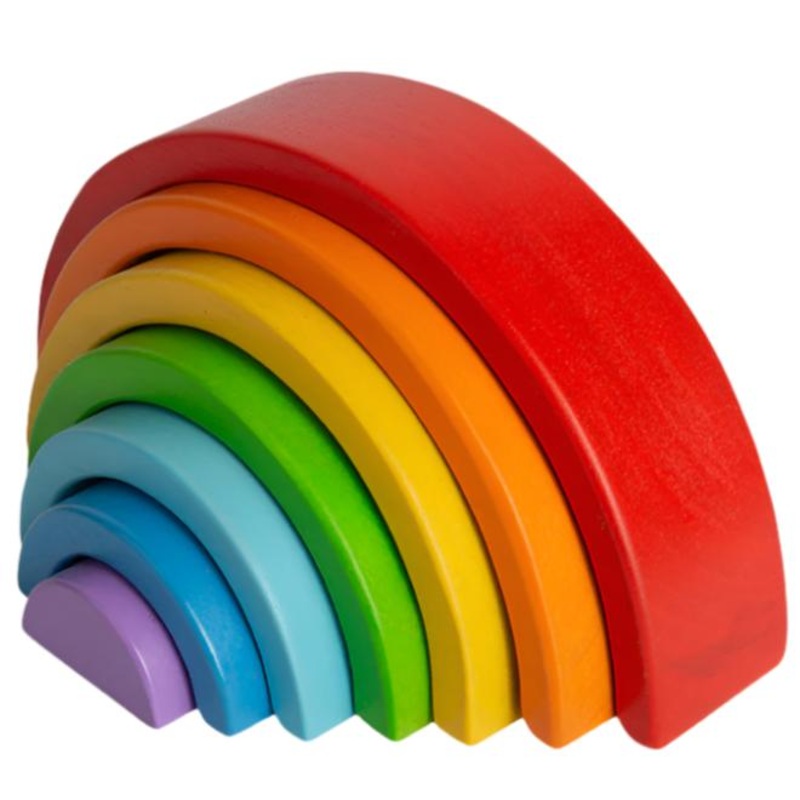 Wooden Stacking Rainbow – Small