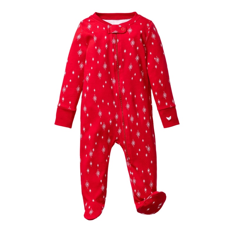 Baby’s Pima Romper in Starry Night