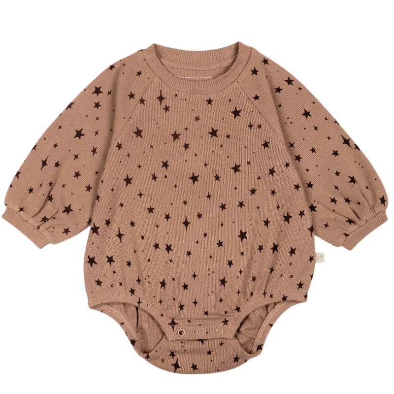 Organic Bubble Romper – Starstruck