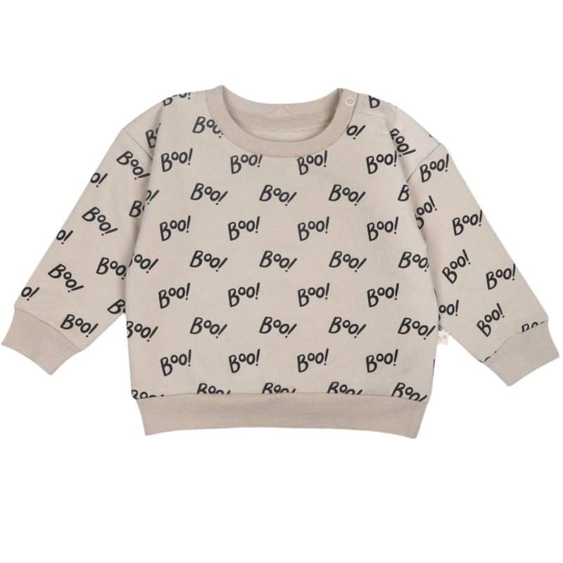 Organic Fleece Sweatshirt – Boo