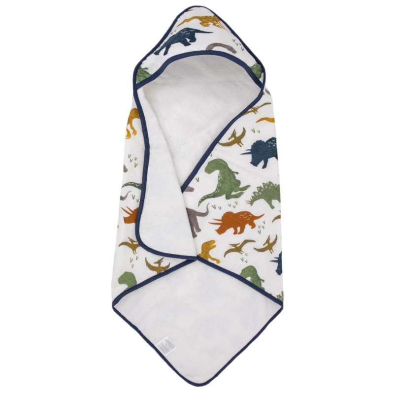Infant Hooded Towel – Dino Friends
