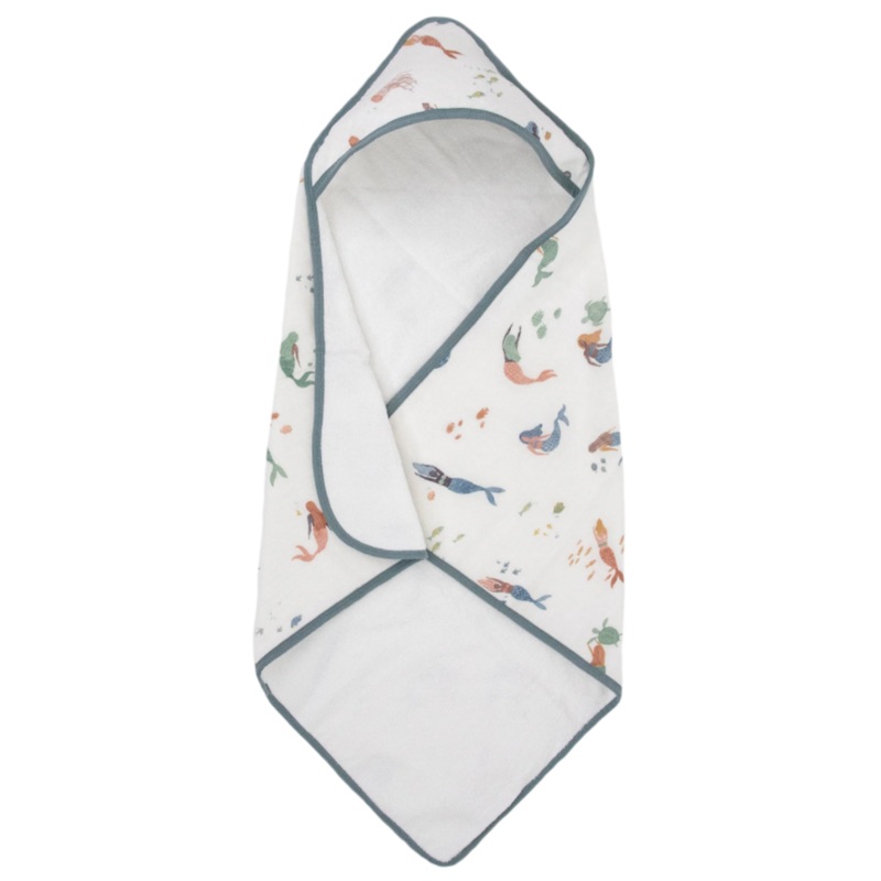 Infant Hooded Towel – Mermaids