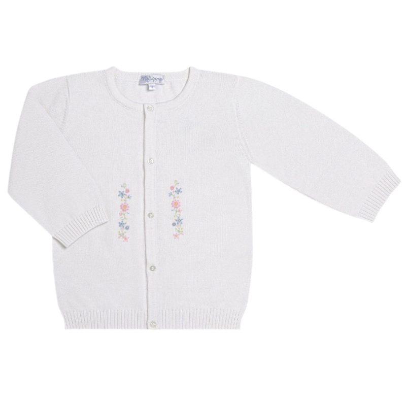 Flowers Knit Cardigan