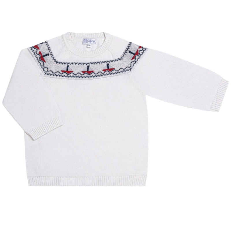Sailboat Knit Sweater