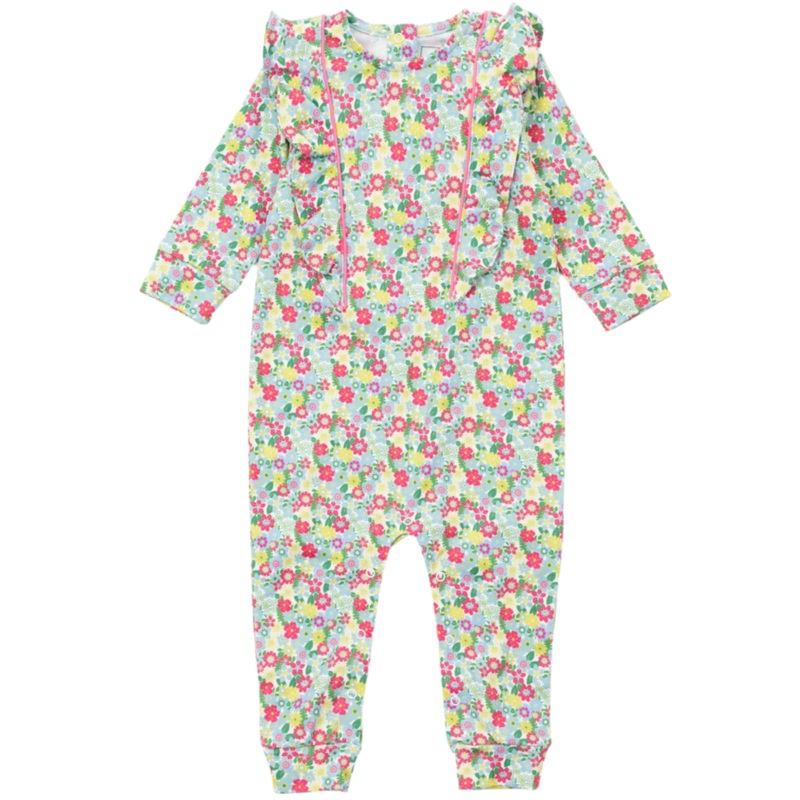 Evelyn Girls’ Romper – Arboretum Floral