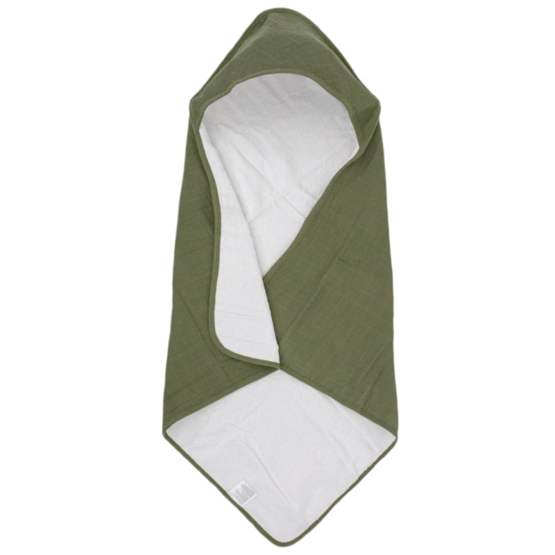 Infant Hooded Towel – Fern