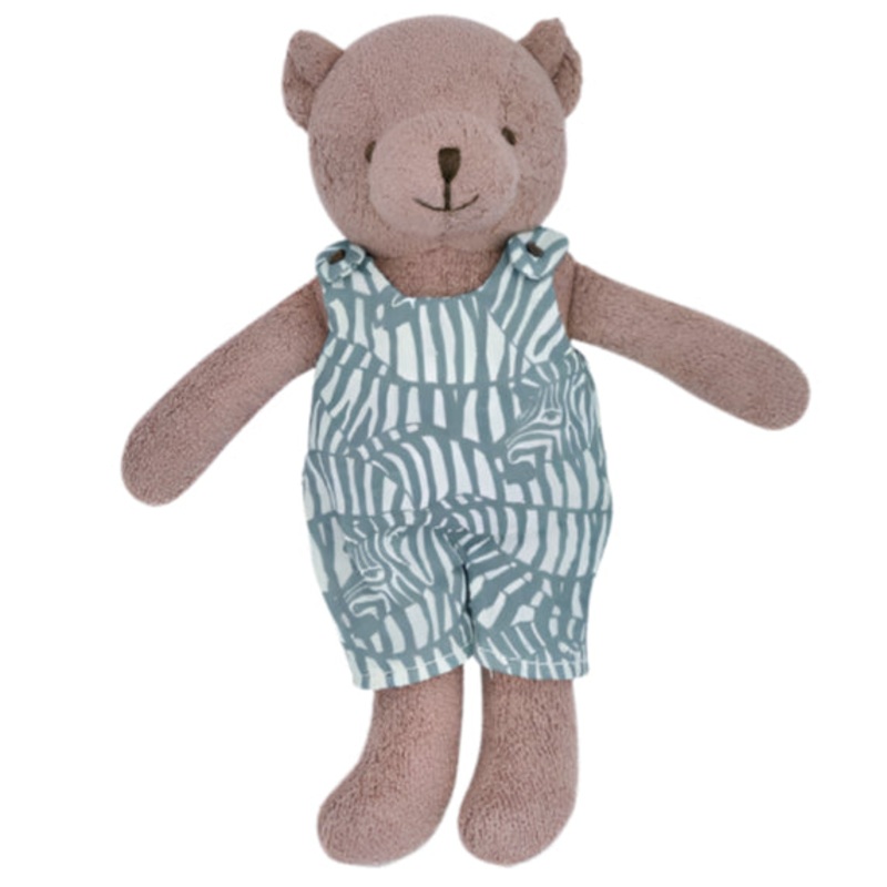 Little Bear Plush – Zebra Print