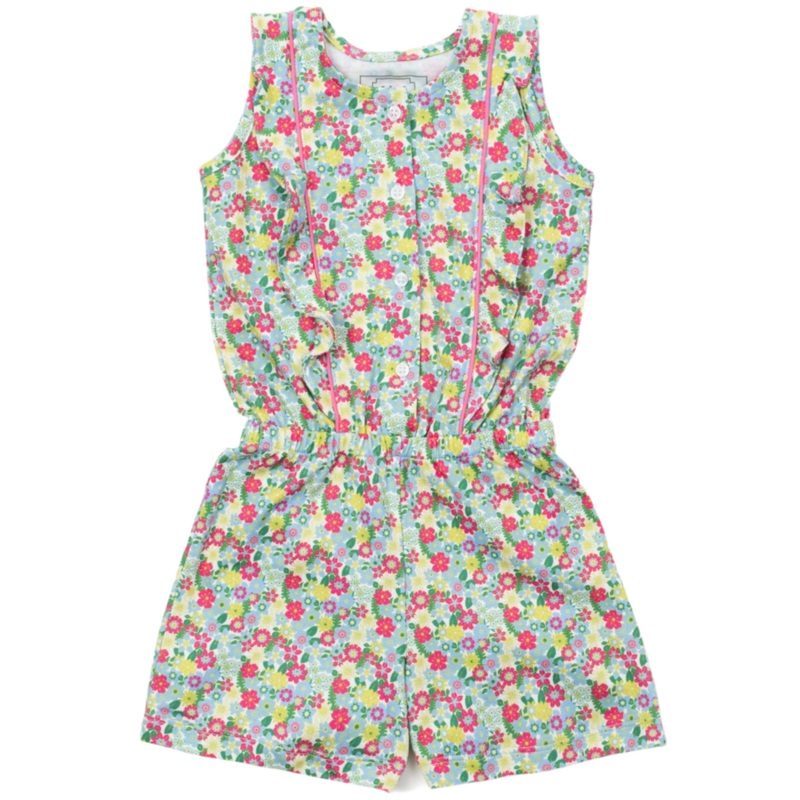 Lola Girls’ Romper – Arboretum Floral