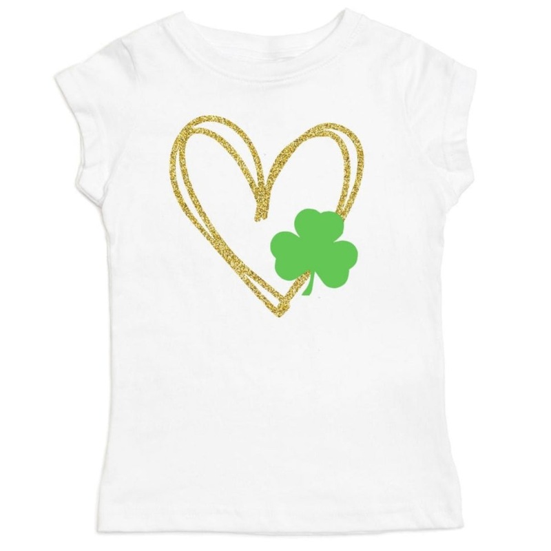 Shamrock Heart Short Sleeve Shirt