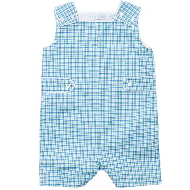 Wells Boys’ Woven Jon Jon – Hampton Plaid