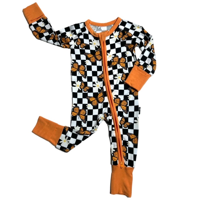 ZIP ROMPER – Butterflies