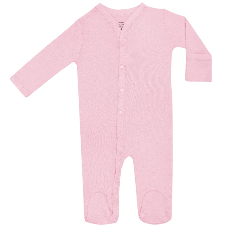 Bamboo Blend Footie – Ballet Slipper Pink