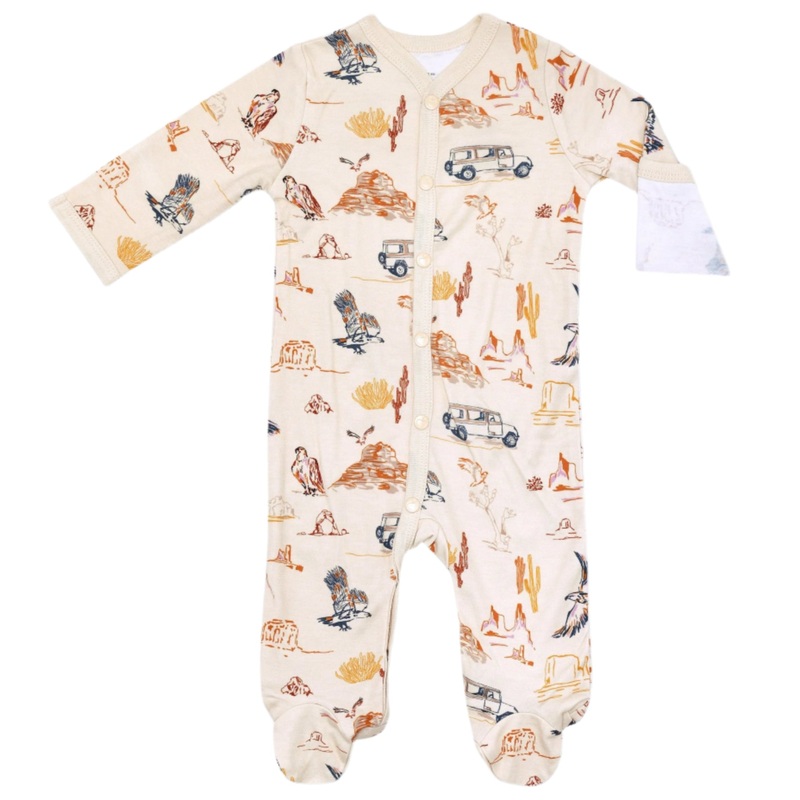 Bamboo Blend Footie – Canyon
