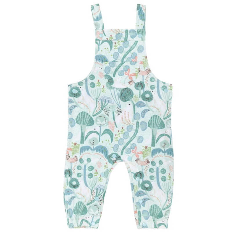 Bamboo Blend Overalls – Minty Bear Bloom