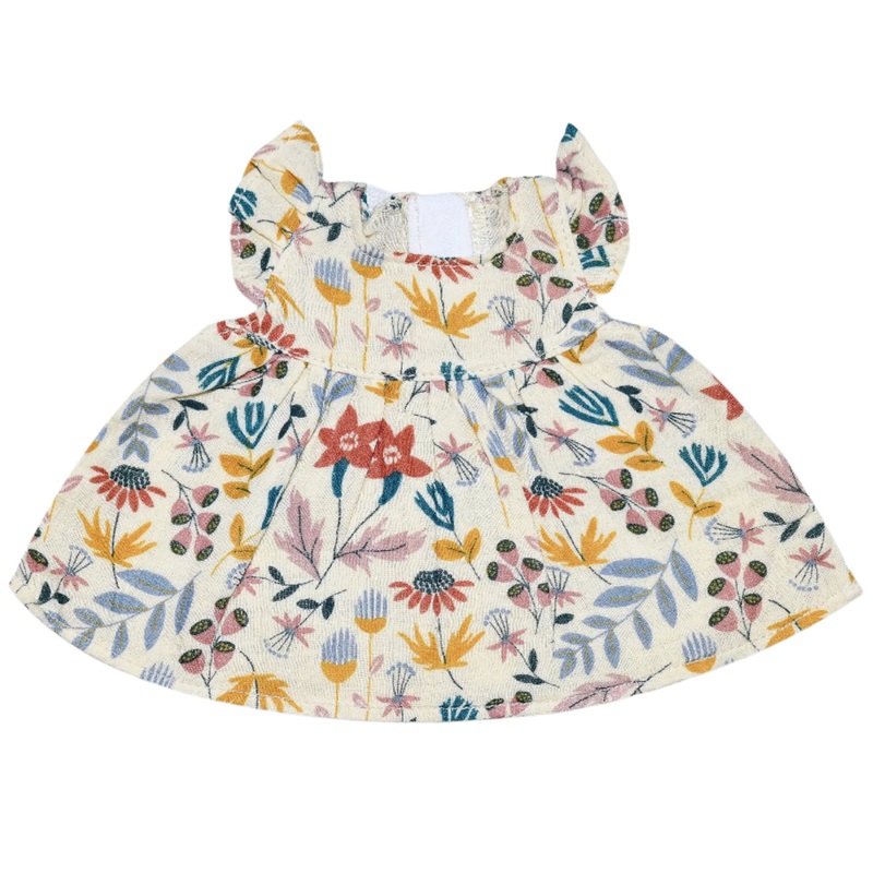 Doll Dress – Earthtone Floral