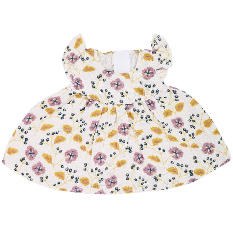 Doll Dress – Pink Flower