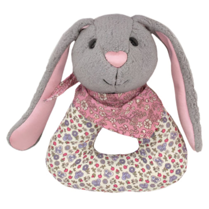 Patterned Rattle – Bunny