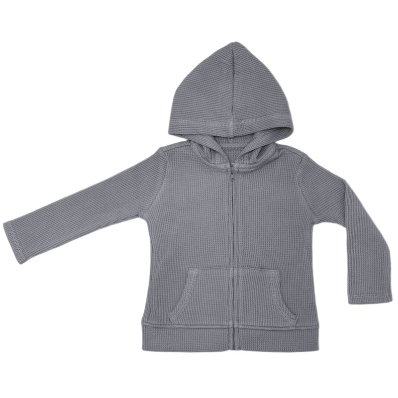 Waffle Hoodie – Smoke