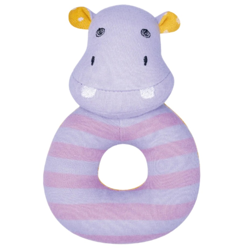 Coco Hippo – Teething Rattle