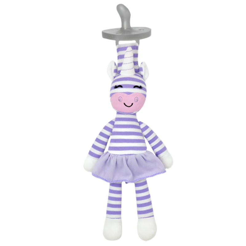 Cupcake the Unicorn – Pacifier Buddy