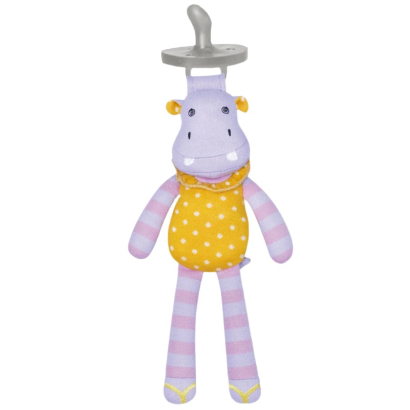 Jojo Hippo – Pacifier Buddy