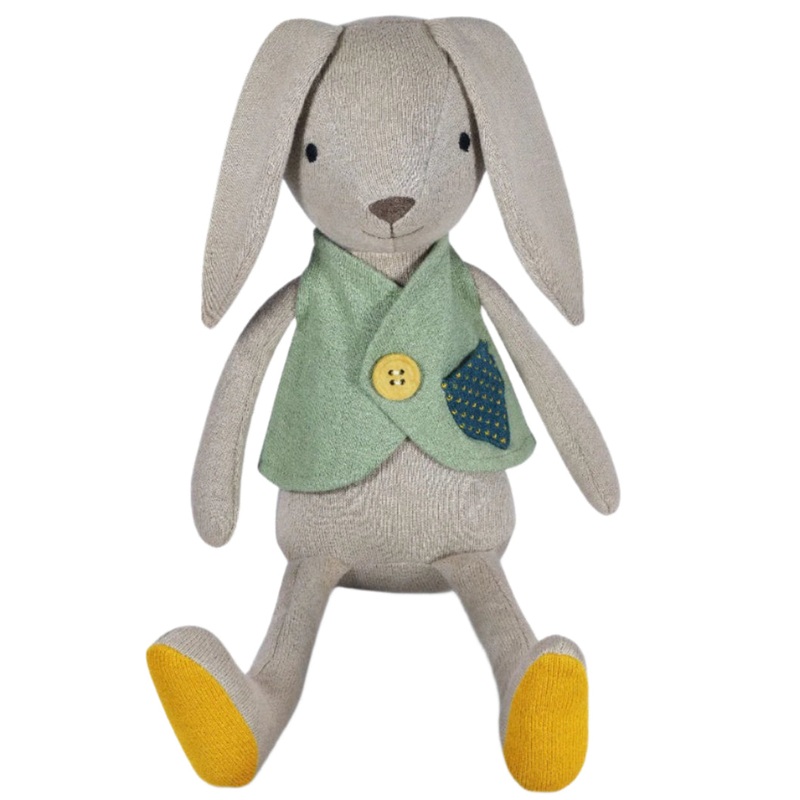 Knit Bunny Plush – Luca