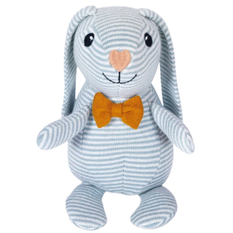 Knit Patterned Bunny Plush – Dapper Bunny