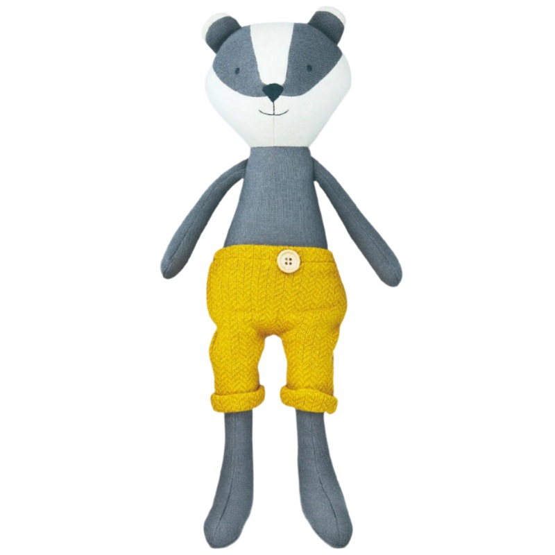 Knit Plush – Benny Badger