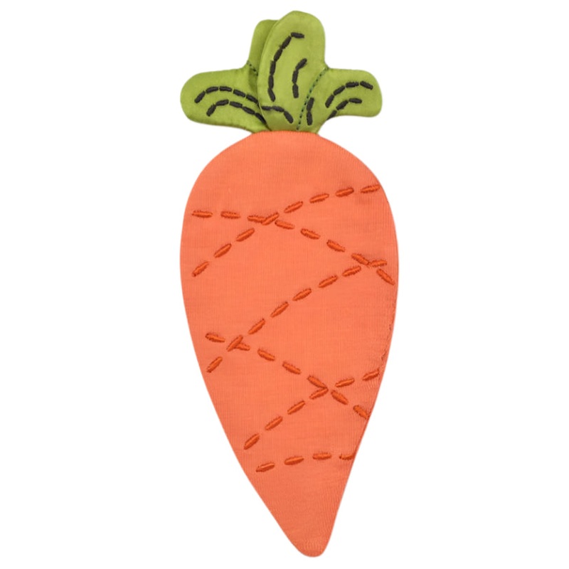 Mini Crinkle Blankie – Carrot