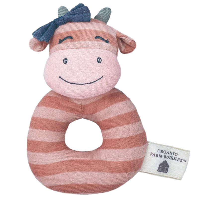 Miss Moo – Teething Rattle